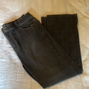 Style & Co. Woman Jeans 16W Color: charcoal. Boot cut
